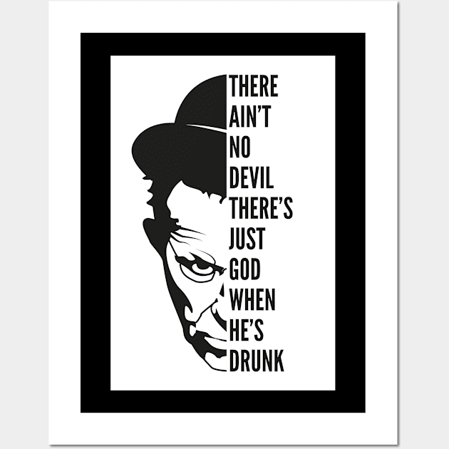 Tom Waits - No Devil Wall Art by sqwear